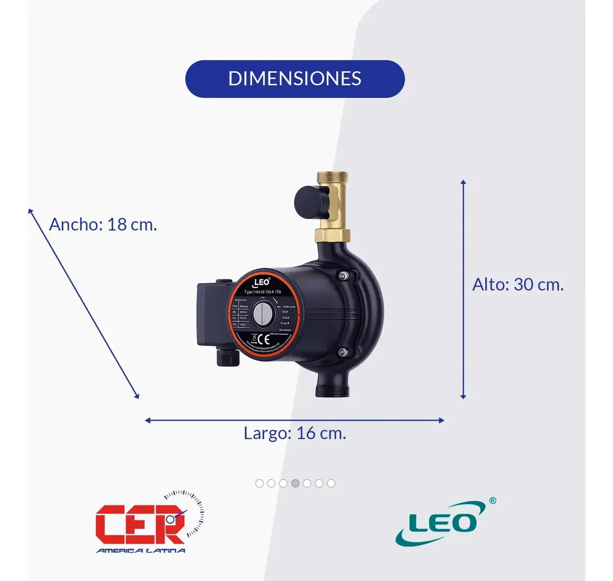 Bomba presurizadora Leo